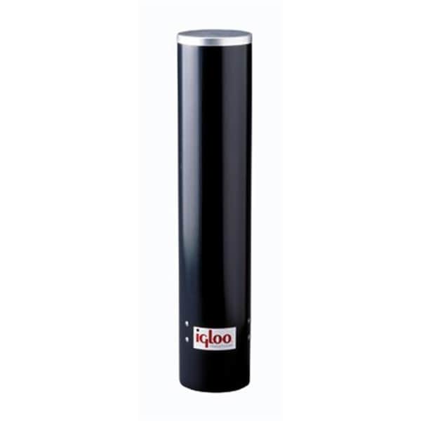 Igloo 385-8242 4-4.5Oz. Cup Dispenser Black Plastic